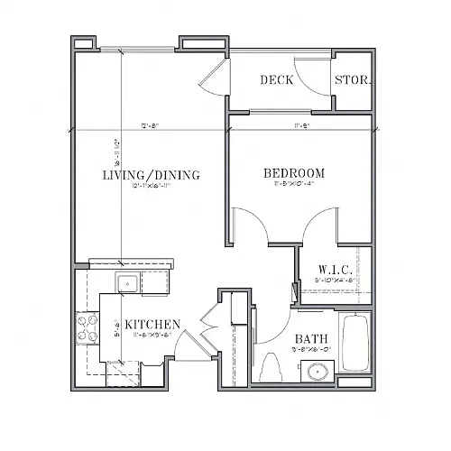 Floor plan 1A