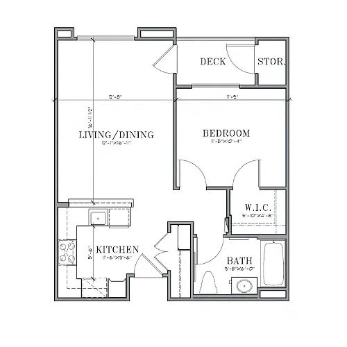 Floor plan 1A