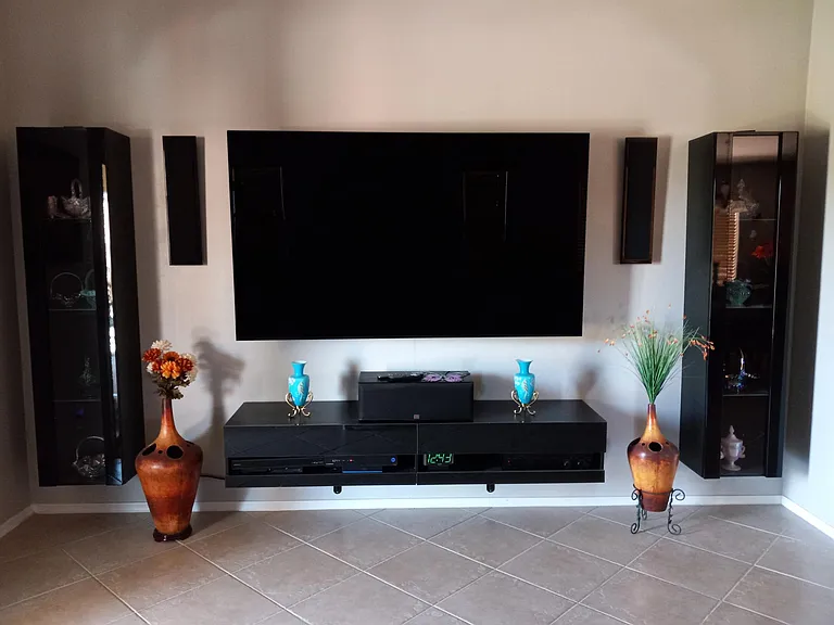 Theater in the family room!