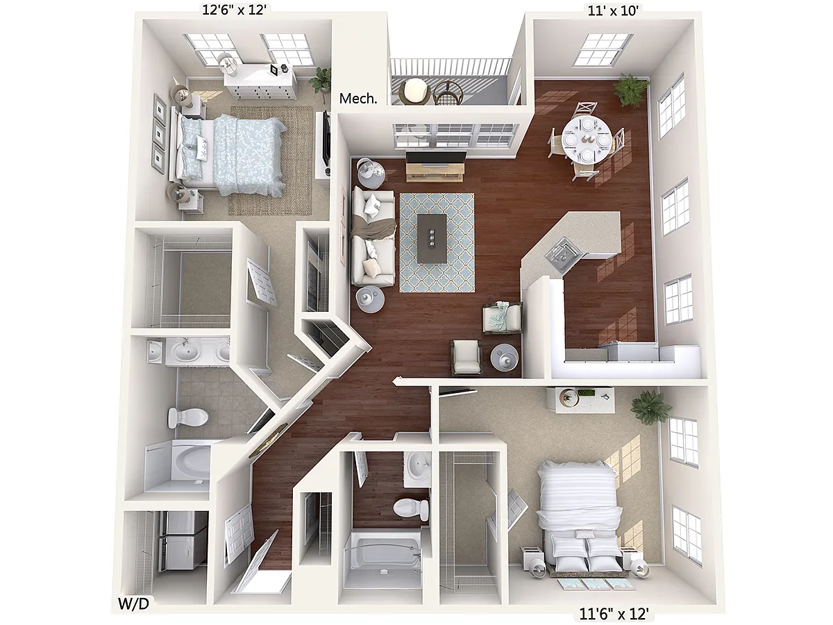 Floor plan B3-Std-Floor1