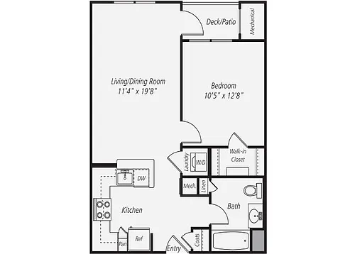 Floor plan Juneberry