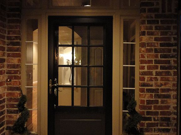 Inviting Covered Front Porch
