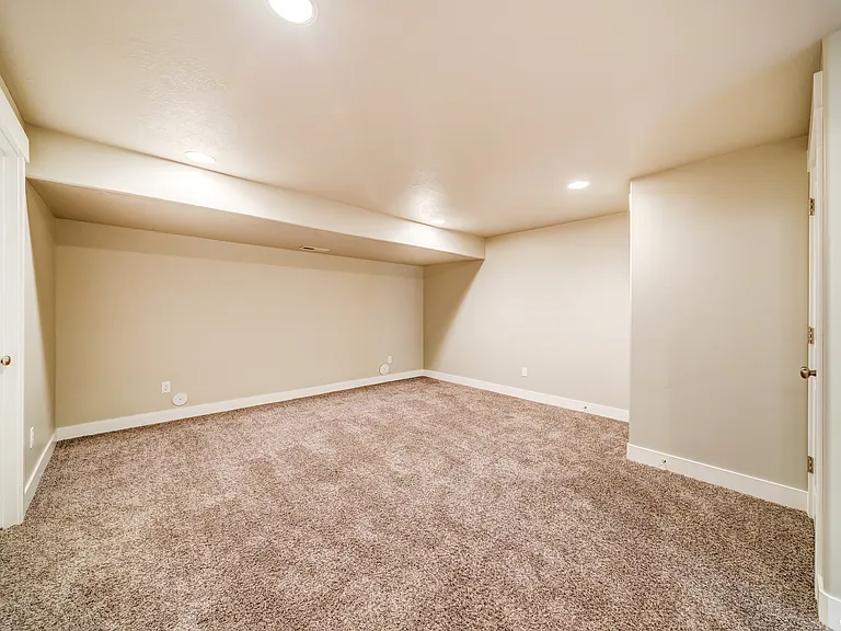 basement main room empty