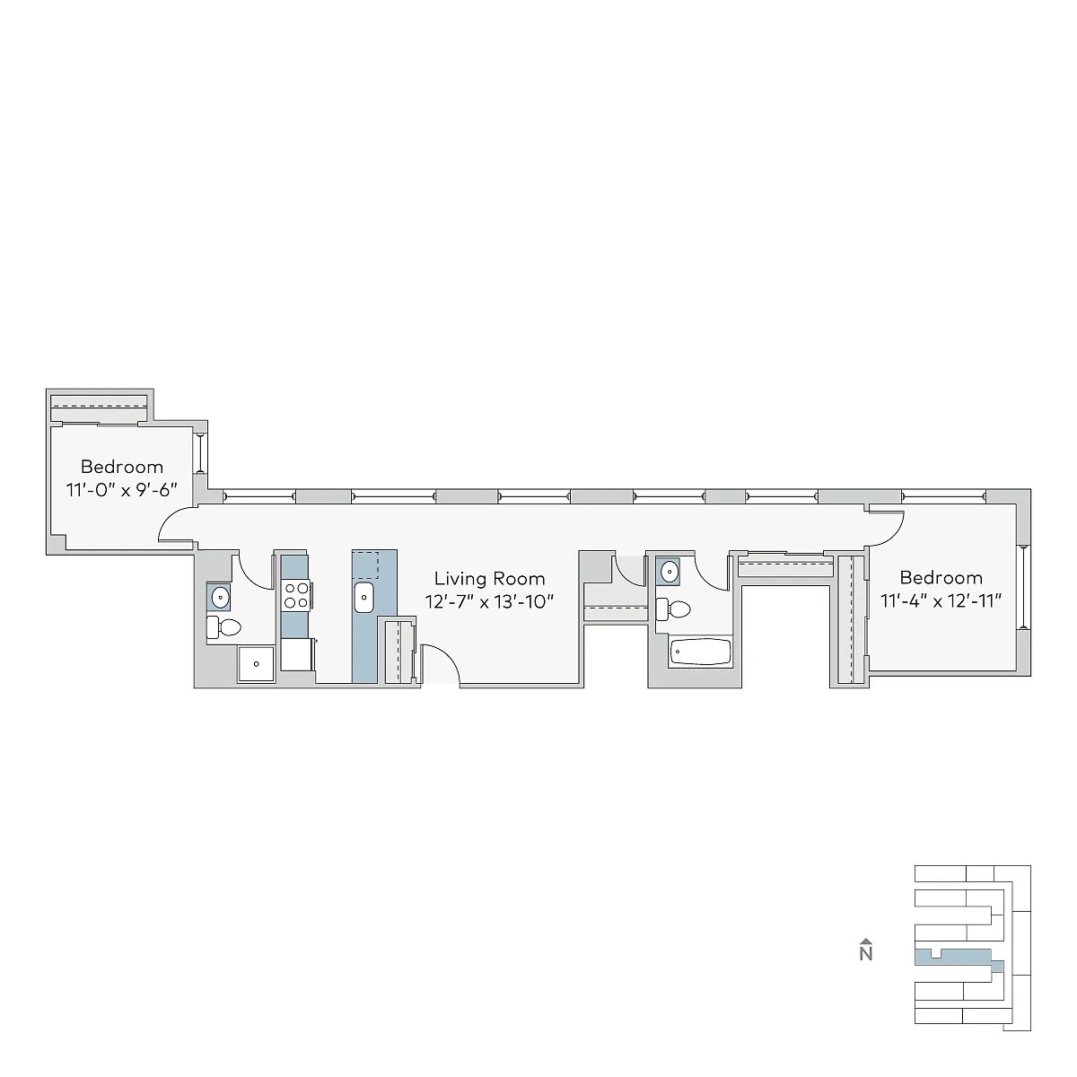 Floor plan amb2T14