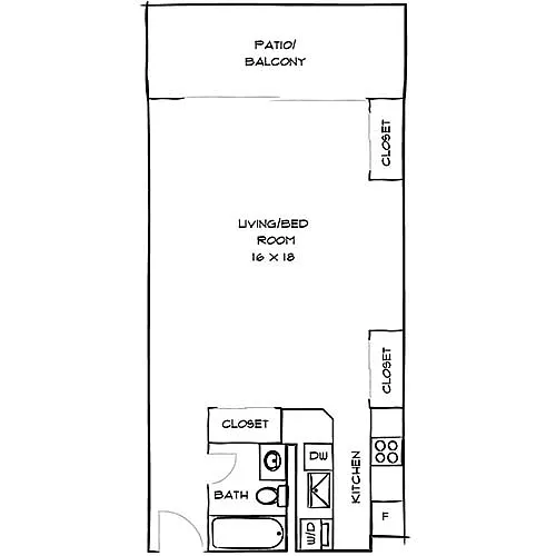 Floor plan Drexel D
