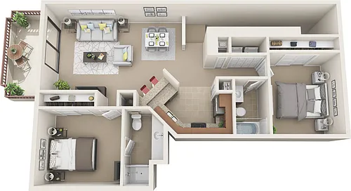 Floor plan Canterbury