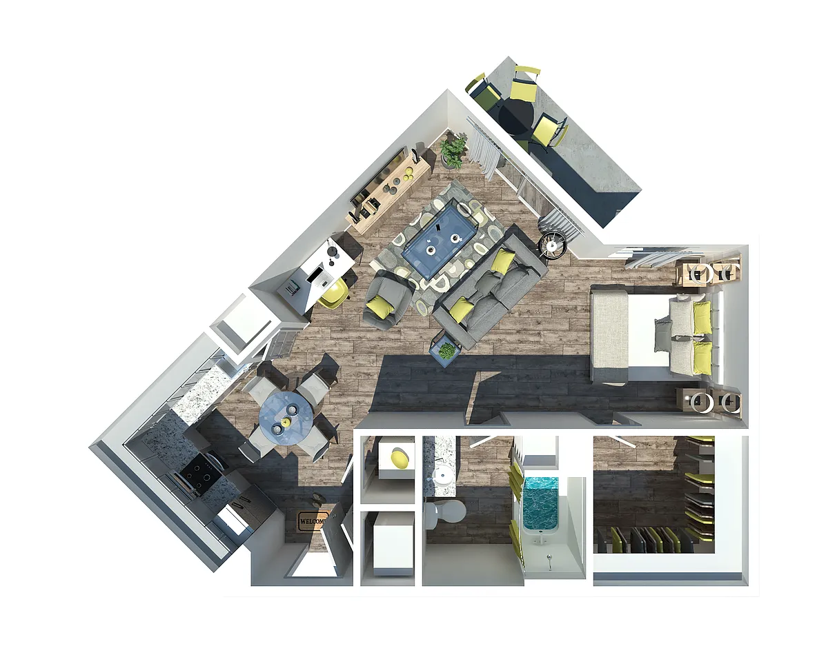 Floor plan Cambridge