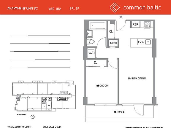2nd image of 595 Baltic St APT 5C