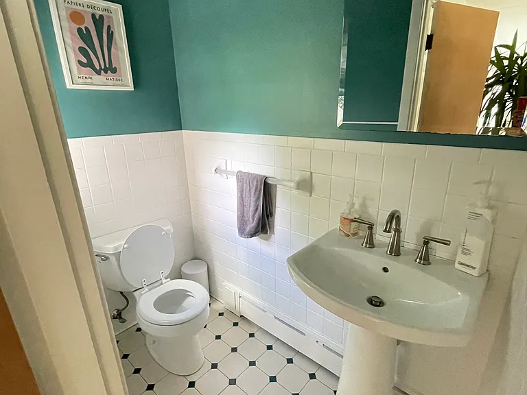 1st Floor 1/2 bath.