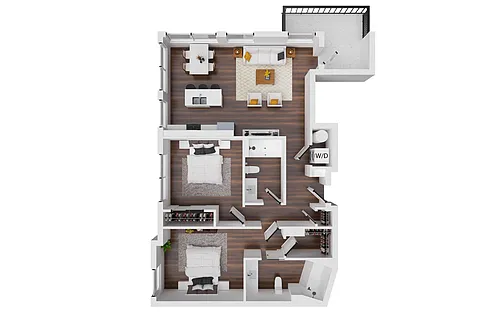 Floor plan James 1005