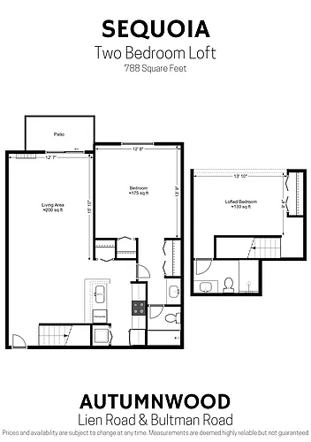 Floor plan Sequoia