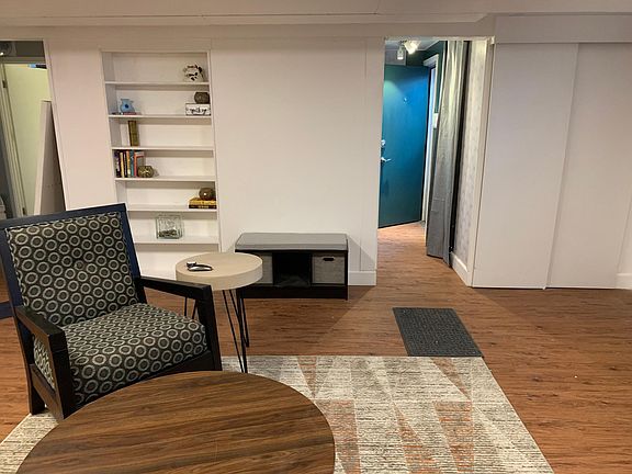 Living room to front door entrance