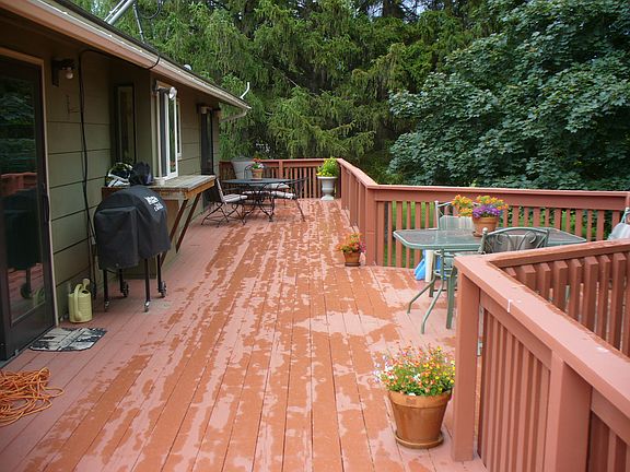 Full lenght back deck