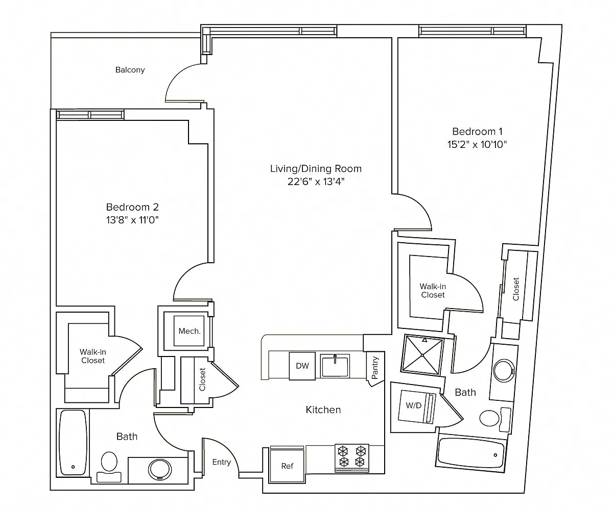 Floor plan B12