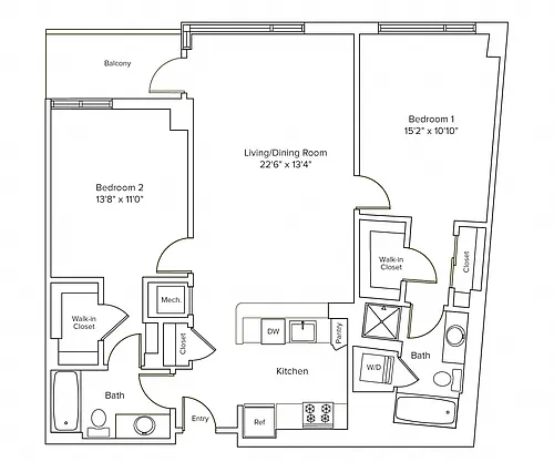 Floor plan B12
