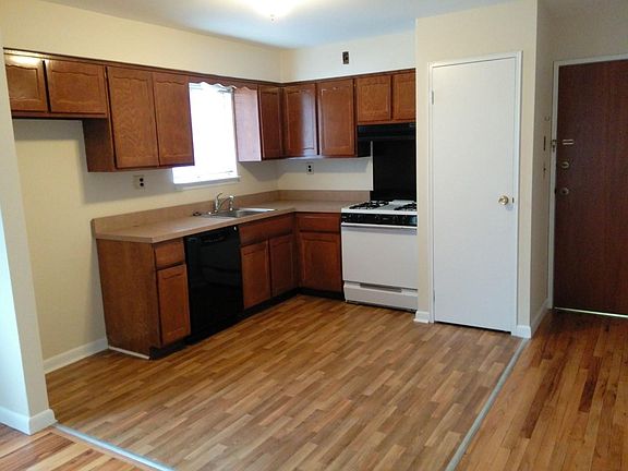 Entrance and kitchen