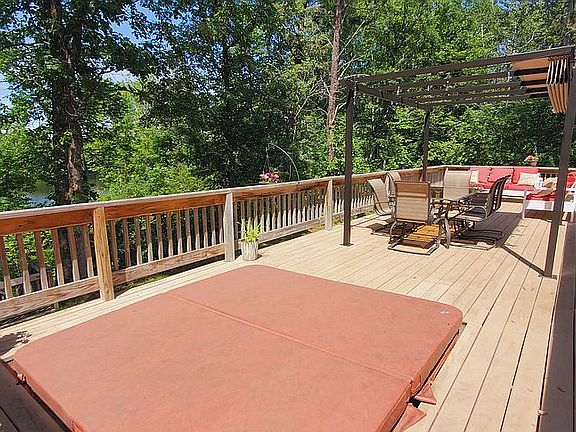 Elevated views of the river