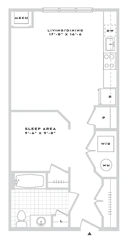 Floor plan B2-S03