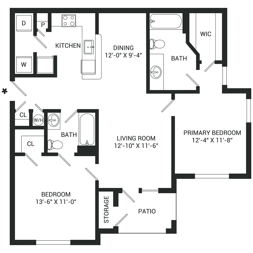 Floor plan McKinley