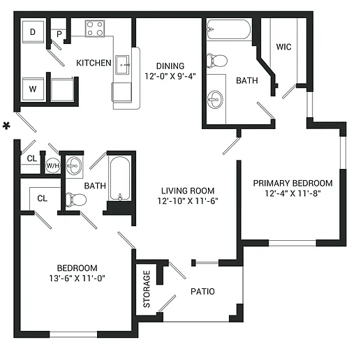 Floor plan McKinley