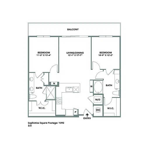 Floor plan Sophistica
