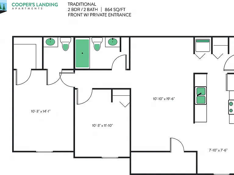 Coopers Landing Apartments — Photo 102