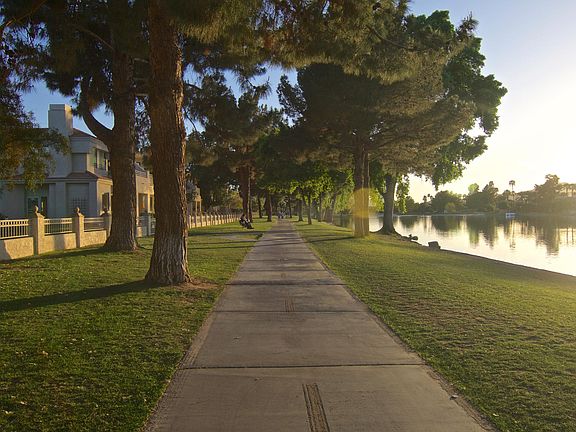 Greenbelt walk for miles