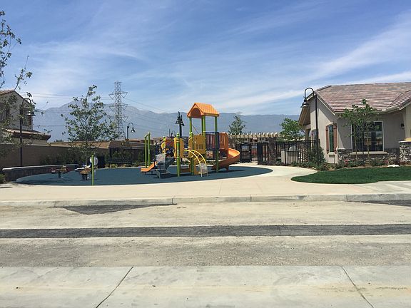 park of community with pool