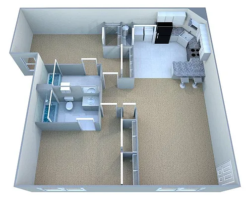 Floor plan Custom Deluxe R1