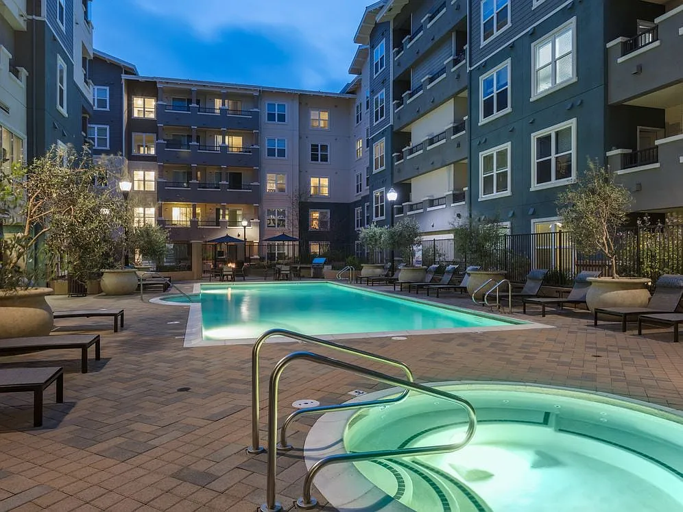 Photo 1 of 69 - Avalon San Bruno - San Bruno, CA Swimming pool and spa - Avalon San Bruno