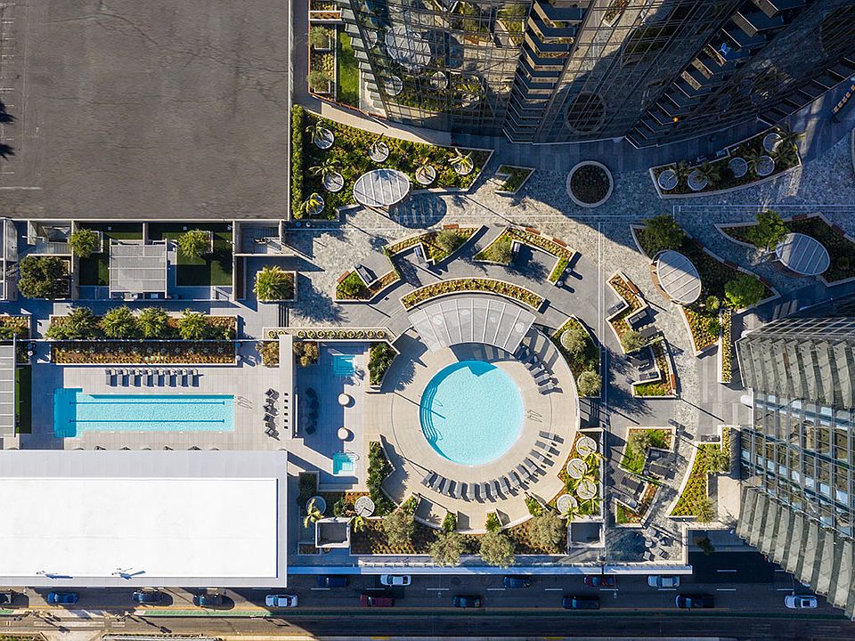 Aerial View of Pool