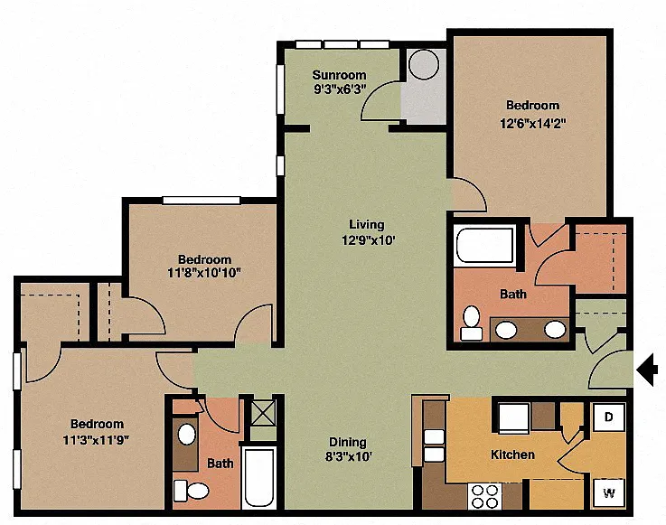 Floor plan The OConnor