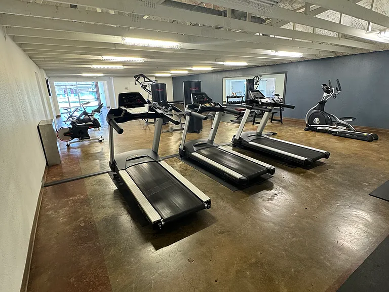 Clubhouse Gym area.