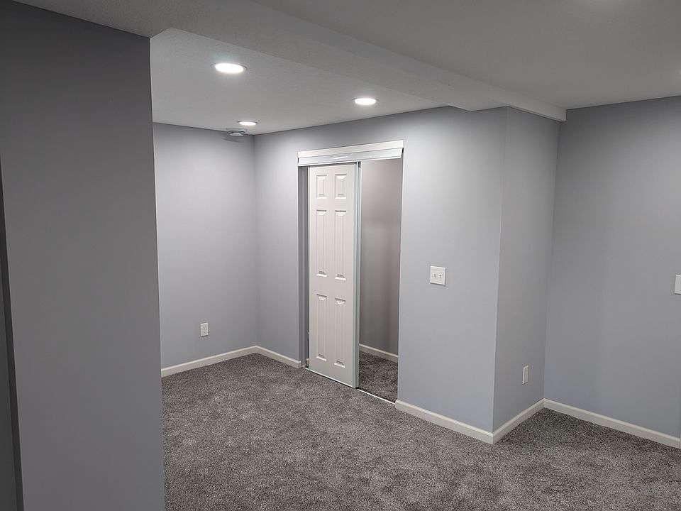 bedroom and closet