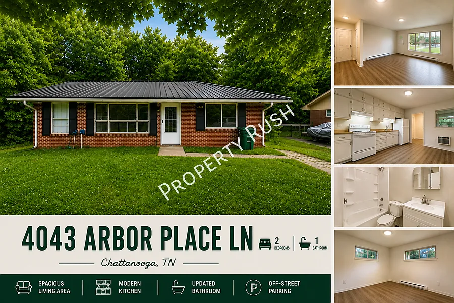 4043 Arbor Place Ln. - Cozy 2 bed/1 bath duplex unit in Chattanooga! $1,125/mo. — Photo 1
