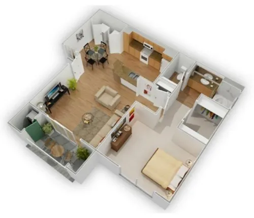 Floor plan The Stardust