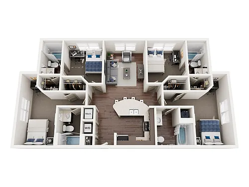 Floor plan 4A