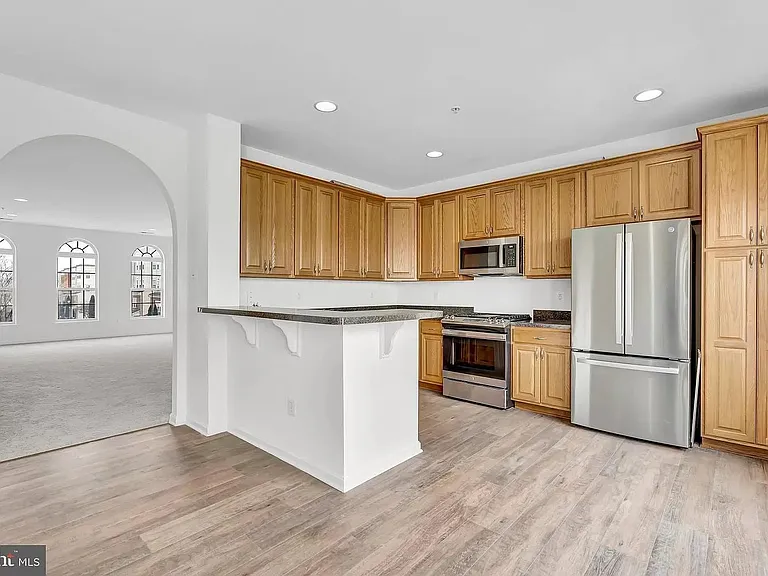 Kitchen and Living Room