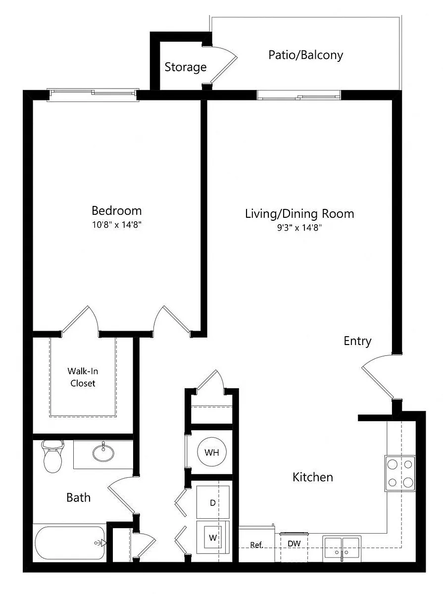 Floor plan Colfax