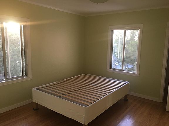 back bedroom overlooking easement
