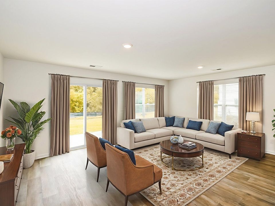 Open-Concept Living Room _ Waterside at Rice Hope