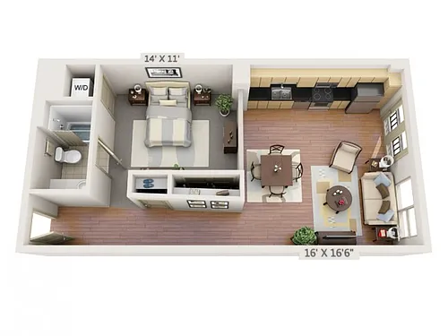 Floor plan Crestone