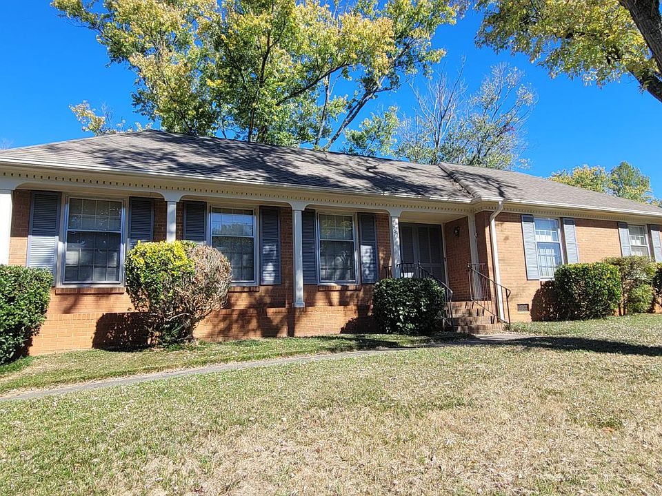 Front Elevation - Nice Porch Walkway and Mature Trees