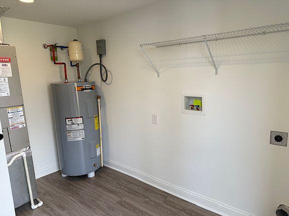Furnace and hot water heater.