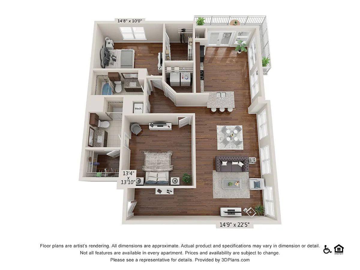 Floor plan B7
