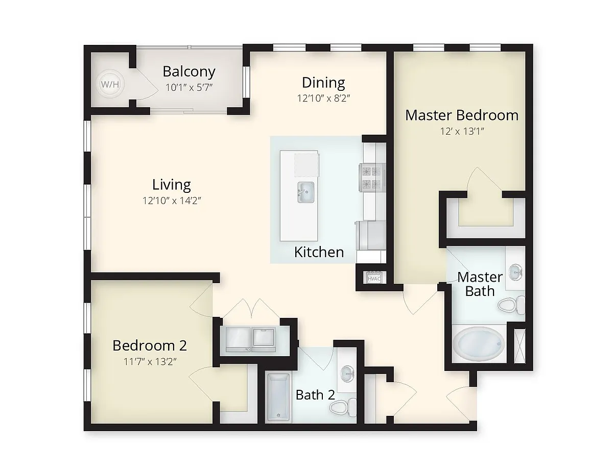 Floor plan B2