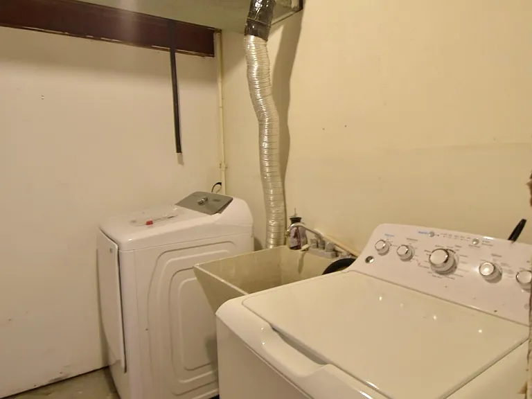 New washer and dryer