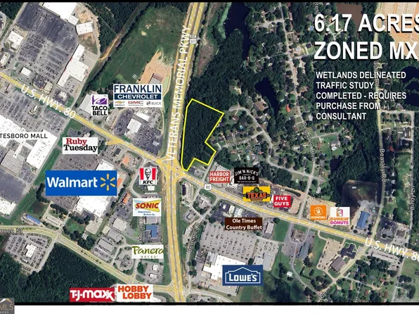 0 Veterans Memorial Pkwy, Statesboro, GA 30458
