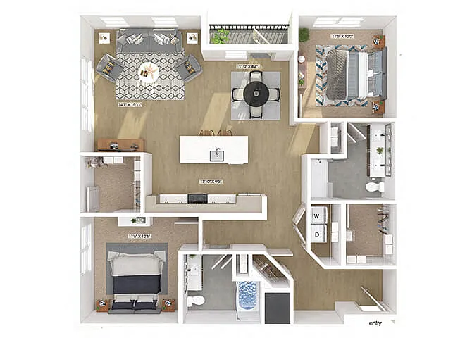Floor plan B08