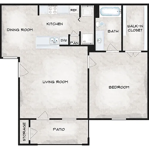 Floor plan Plan B